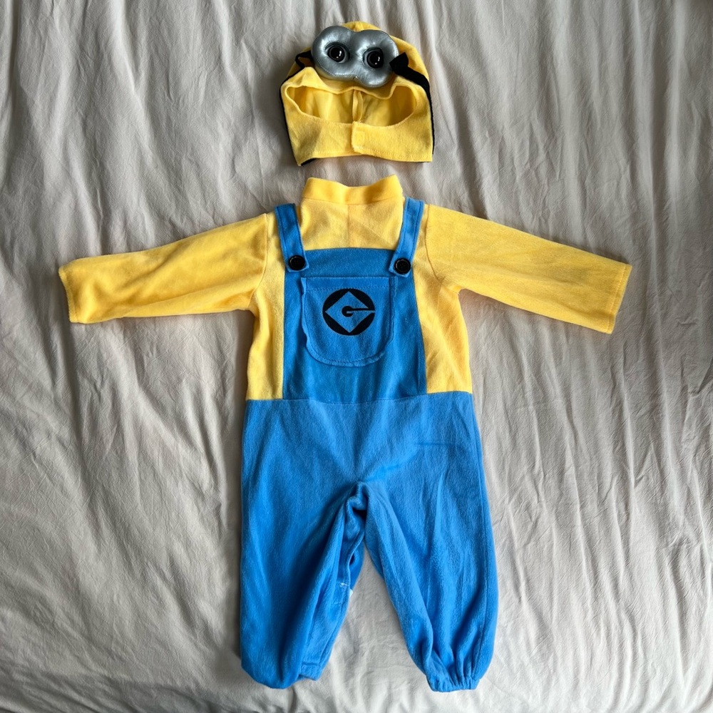 David Minion Costume 6-12 months